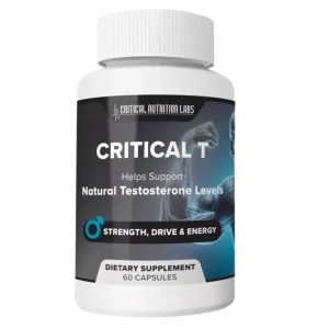 Critical T™ – Natural Testosterone Support for Vitality & Drive